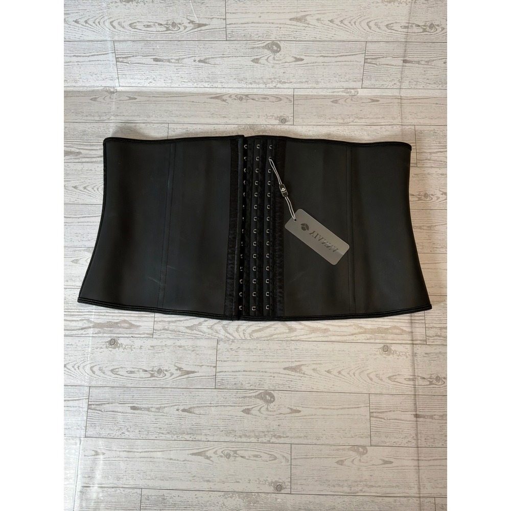 YIANNA Waist Trainer 5XL Black Corset NWT Halloween Costume Shapewear